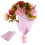 60Pièces Papier Cadeau Rose Pour Décoration DIY 10