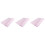 60Pièces Papier Cadeau Rose Pour Décoration DIY 4