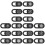 18Pièces Glissière Cache Caméra Noir Pour Pièce Portable Usage Domestique 4
