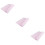 60Pièces Papier Cadeau Rose Pour Décoration DIY 9