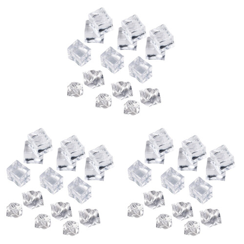 60Pièces Artificiels Cristal Effet Réaliste Pour Décor 1