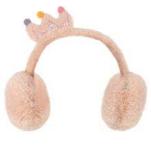 2Ud Orejeras Infantiles Beige Cálidas Exterior