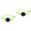 2Ud Collar Nylon Para Ajustable Con 4