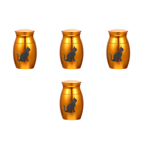 4Ud Urna De Para Inoxidable Color Dorado 2