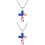 2Ud Decorativo Colgante Para En Multicolor Durable 5