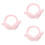 3Pièces Protège-Oreilles Rose Enfants, Hiver 6