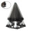 2Pièces Voile Noir Tulle Élégant Pour 8