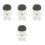 4Pz Peluche Morbido Cuscino Decorativo 3
