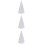 3Pièces Voiles Longs En Pour Chic 8
