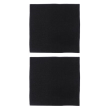2Pièces Filtre Coton Aquarium Noir Accessoire