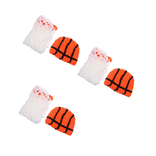 3Pièces Ensemble Photo Bébé Chapeau Panier 1
