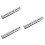 3Pièces Clip Cravate Père Marié Accessoire Costume 7