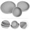 3Pièces Assiettes Bébé Silicone Anti-Choc Pour Repas À 6