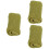 3Pièces Couvertures Photo Vertes Longues Wraps Stretch - 6