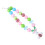 3Pièces Perles Bubblegum Réglable 10