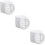 18Pz in Schiuma Bianco Per Handmade E Decorazioni DIY 9
