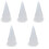 5Pièces Voiles De En Longue 3