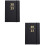 2Pz Notepad Pianificatore Nero Ufficio E Studio Accademico 6