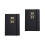 2Pz Notepad Pianificatore Nero Ufficio E Studio Accademico 4