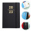 2Pz Notepad Pianificatore Nero Ufficio E Studio Accademico 10