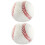 2Pz Palla Baseball Per Bambini Indoor Outdoor Bianco 5