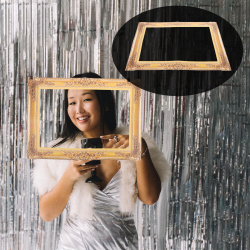 2Pz Fotobooth in Oro Per Nozze E Feste Speciali 1