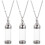 3Pz Collane Urna Pet Con Porta Ceneri E Resistente 4