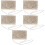 5Pz Clutch Banquet Beige Con Per 7