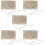 5Pz Clutch Banquet Beige Con Per 8