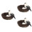 3Pz Set Decorativo Nido Con Uova E Negozio 6