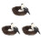 3Pz Set Decorativo Nido Con Uova E Negozio 2