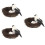 3Pz Set Decorativo Nido Con Uova E Negozio 7