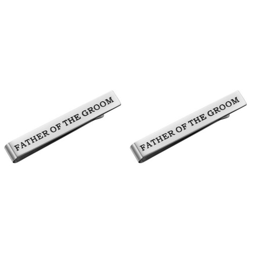 2Pz Fermacravatta Per Inciso Per Matrimonio 1