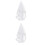 2Pz Nuziale Lungo in Tulle E Per Decorazioni 5