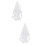 2Pz Nuziale Lungo in Tulle E Per Decorazioni 7