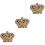 3Pz Patch Cuciti Leopardata Marrone Chiaro Per E Borse 5