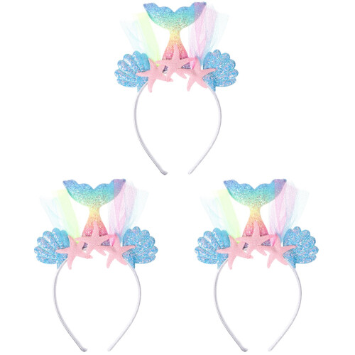 3Pz Fasce Party Mermaid Design 2