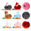 6Pz Decorazioni Coniglio Peluche Per Party 11