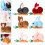 6Pz Decorazioni Coniglio Peluche Per Party 10