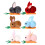 6Pz Decorazioni Coniglio Peluche Per Party 9