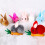 6Pz Decorazioni Coniglio Peluche Per Party 7
