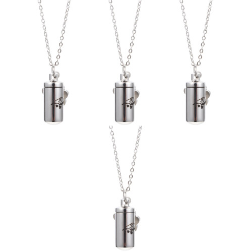 4Pz Collana Porta Ceneri Cane Decorativa E 2