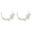 2Pz Tiara Cerchietto Con E Bianco Per Matrimonio 2