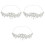 3Pz Cerchietti Sposa Accessorio 3