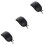 3Pz Box Custodia Per Occhiali Con Clip Portatile 6