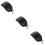 3Pz Box Custodia Per Occhiali Con Clip Portatile 10