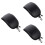 3Pz Box Custodia Per Occhiali Con Clip Portatile 7