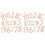 2Set Annuncio Baby Khaki Milestone Decorativi 2
