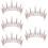 5Pz Tiara Nuziale Accessorio 11