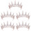 5Pz Tiara Nuziale Accessorio 6